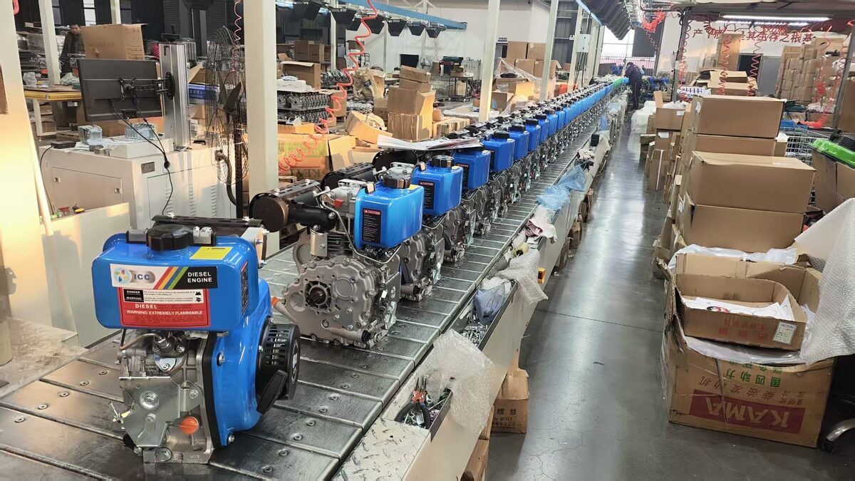 Dây chuyền lắp ráp động cơ diesel ICC