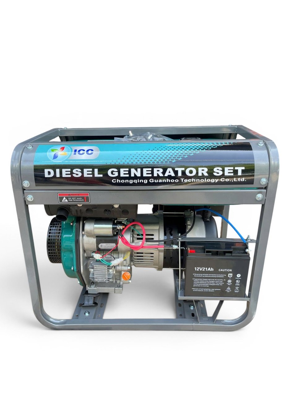 Máy phát điện 5KW ICC động cơ diesel, khung hở GH4800